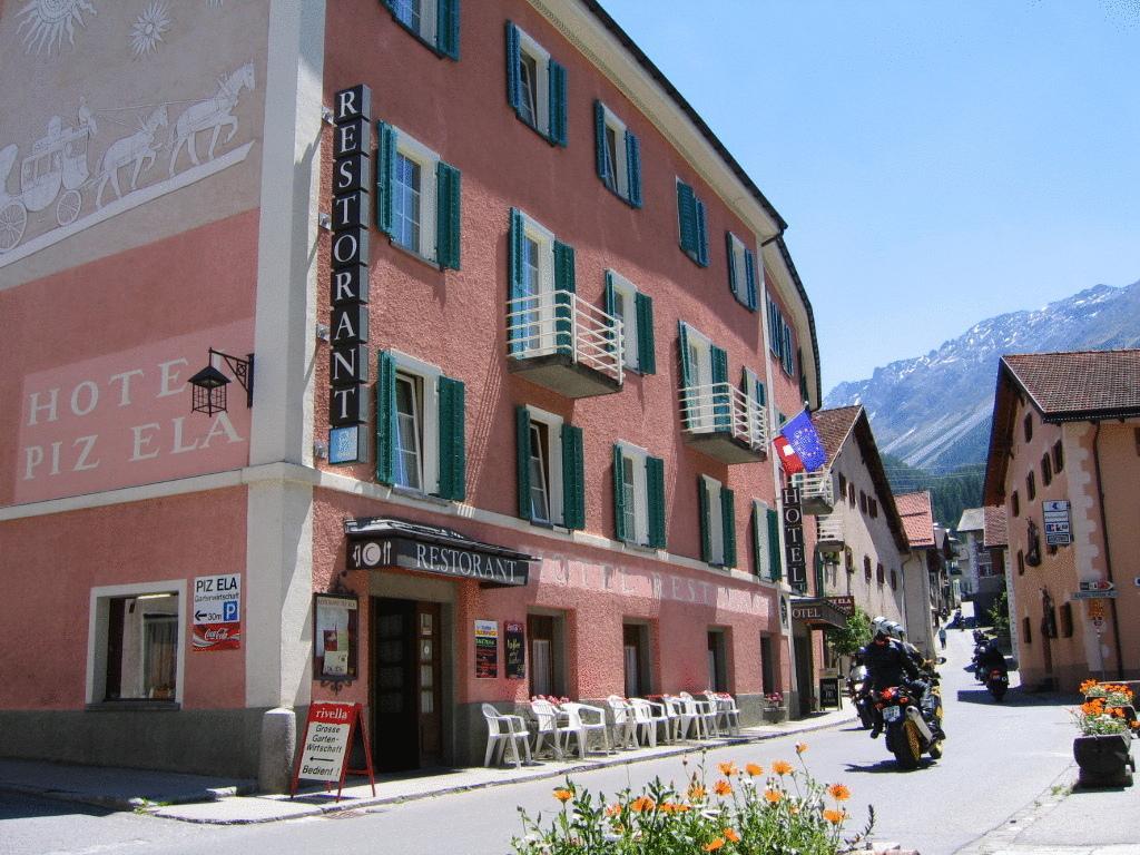Hotel Piz Ela Bergun Davos Exterior photo