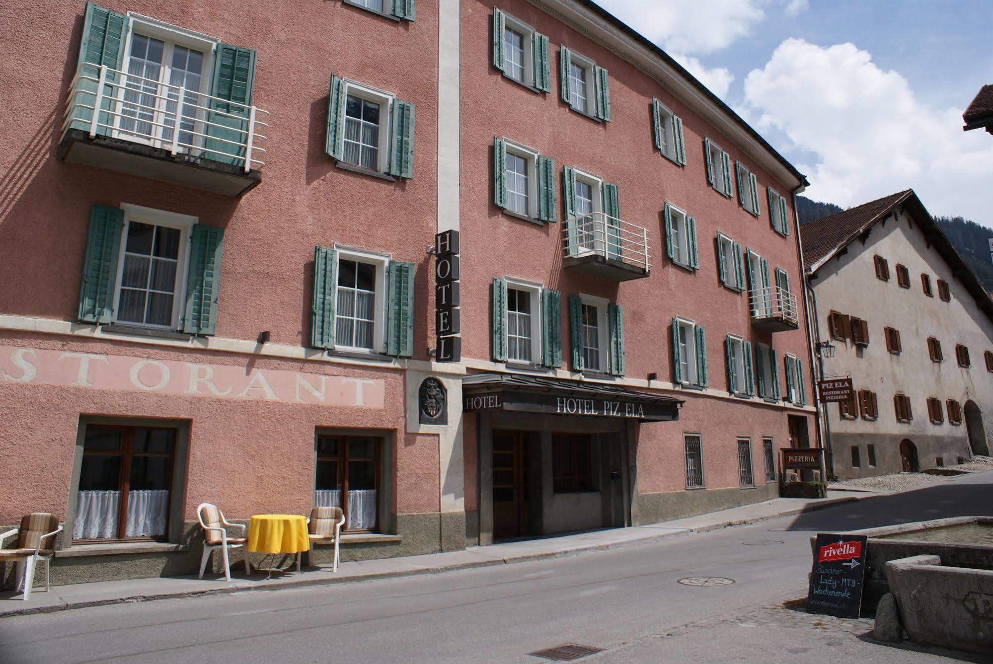 Hotel Piz Ela Bergun Davos Exterior photo