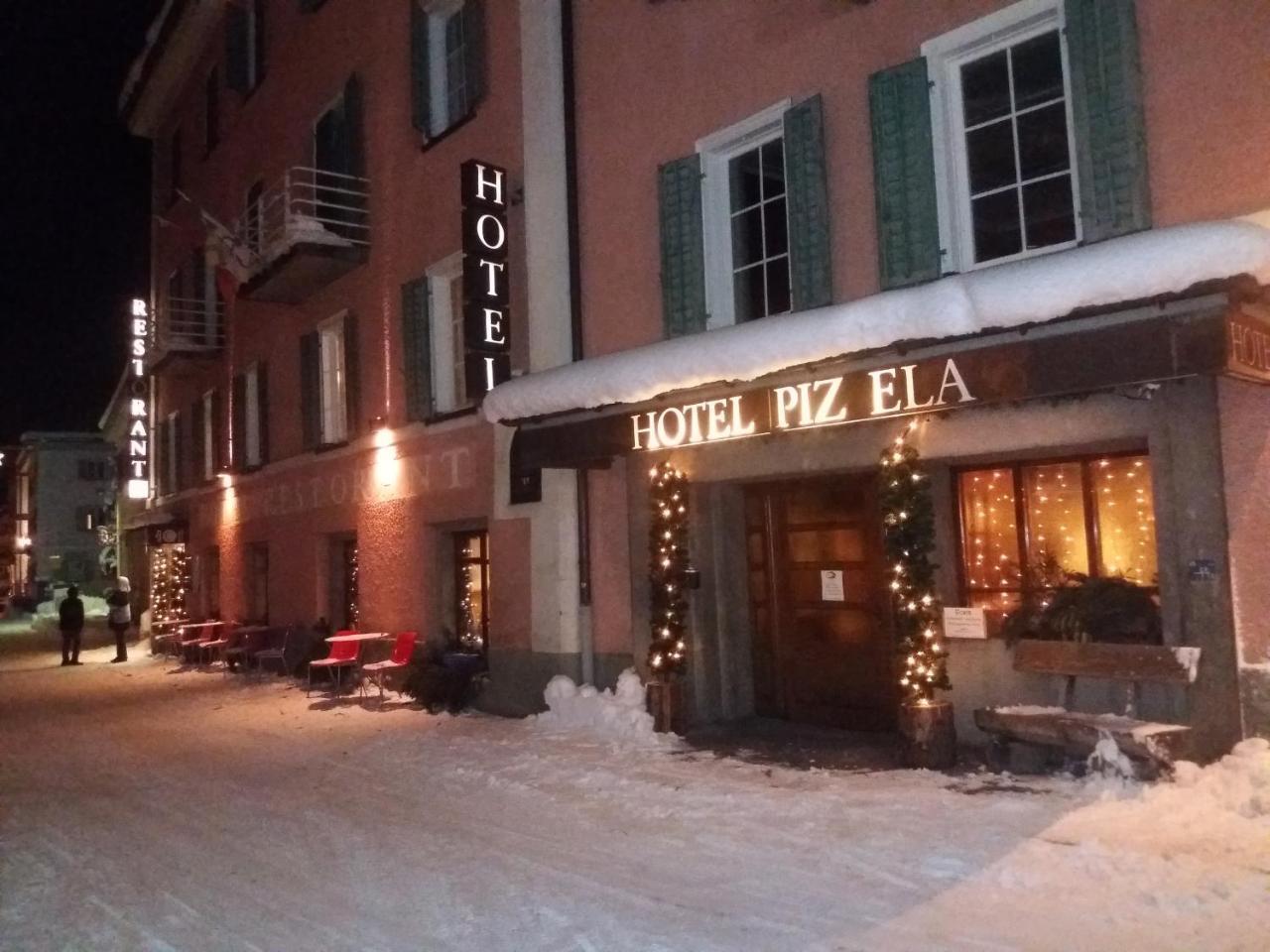 Hotel Piz Ela Bergun Davos Exterior photo